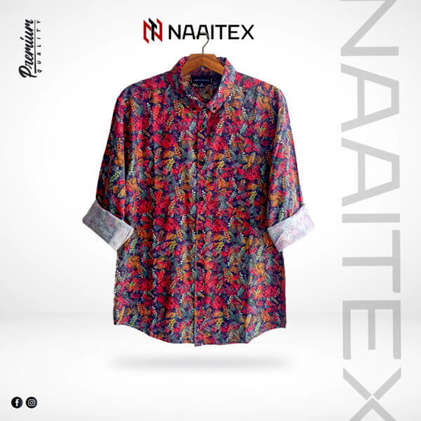 Cotton Fabric Long Shirt